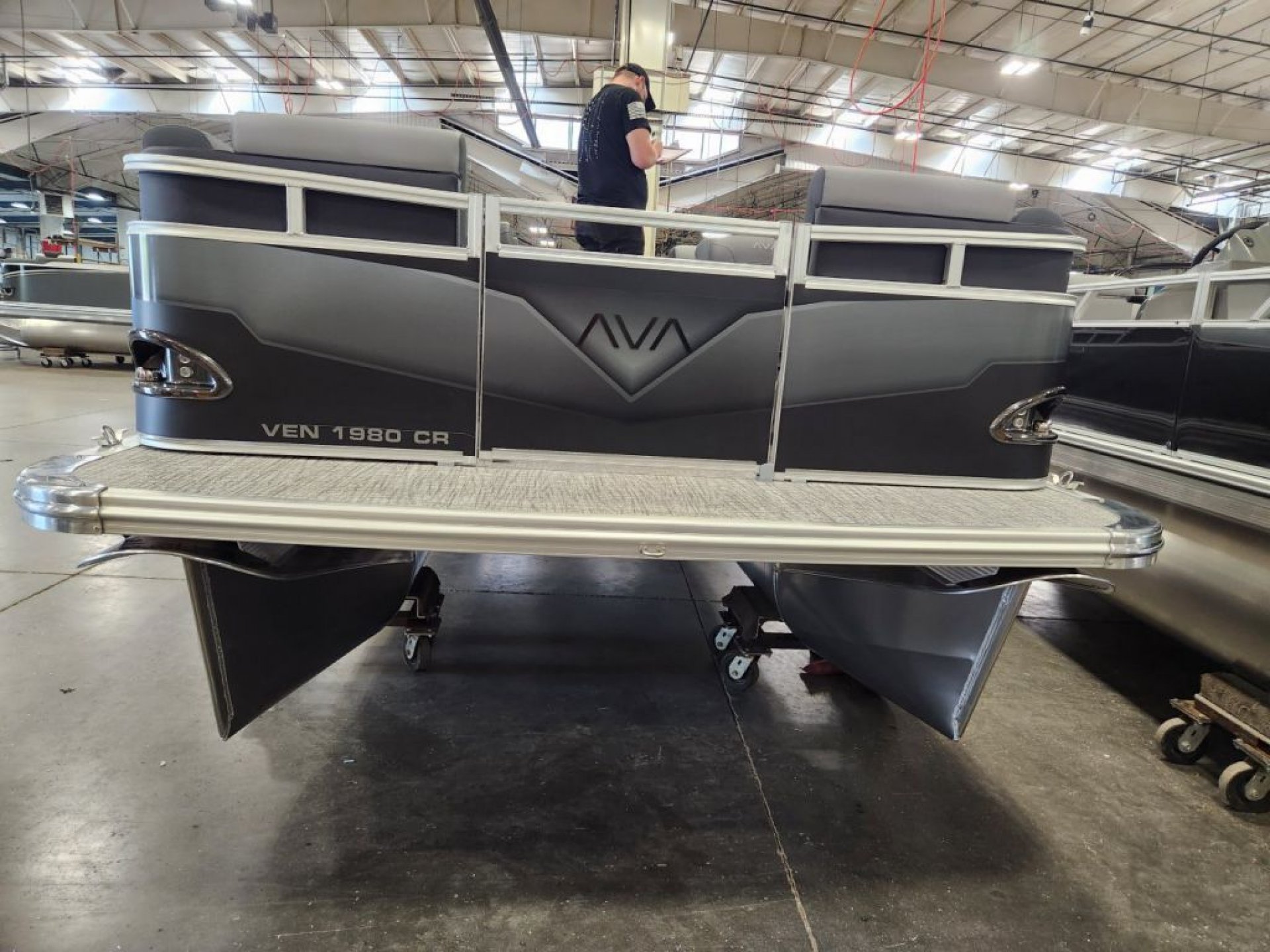 2026 Avalon Venture 1980 Cr Platinum Pontoon Boat #23308 | Del