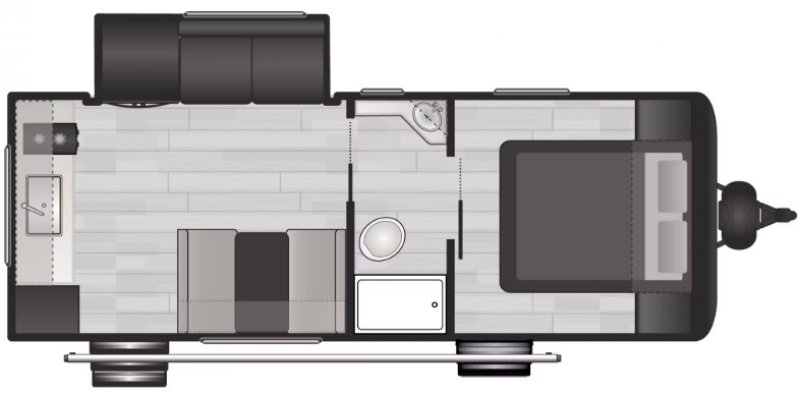 2026 KEYSTONE COLEMAN LIGHT 21RX Floorplan