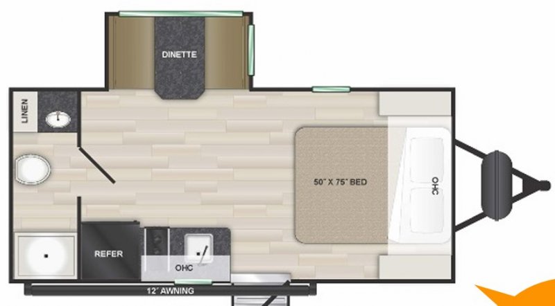 2026 MOD-BUG HOPPER 4 Floorplan