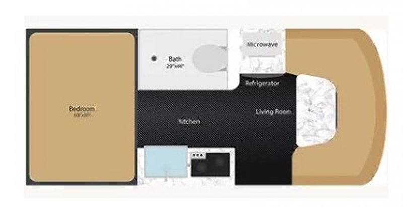 2021 INTECH RV SOL HORIZON ROVER Floorplan