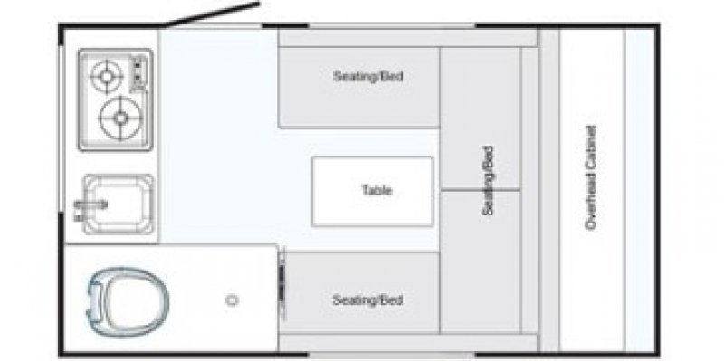 2017 NUCAMP T@B 320 S Floorplan