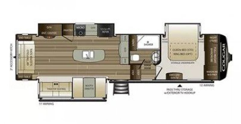 2020 KEYSTONE COUGAR EAST 315RLS
