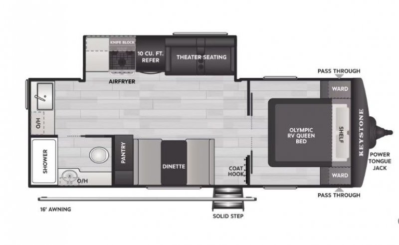 2027 KEYSTONE HIDEOUT 234MLS