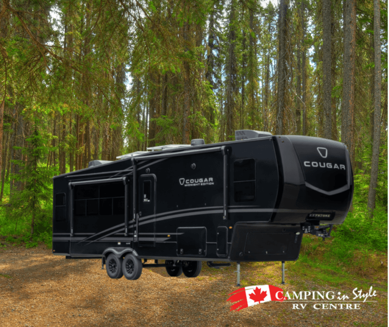 2026 KEYSTONE COUGAR MIDNIGHT EDITION-BLACK ONYX 316RLS