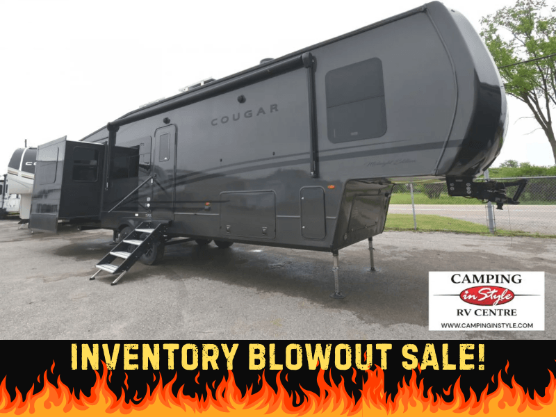 2025 KEYSTONE COUGAR PREMIUM 320RDS-MIDNIGHT EDITION-PHANTOM GREY