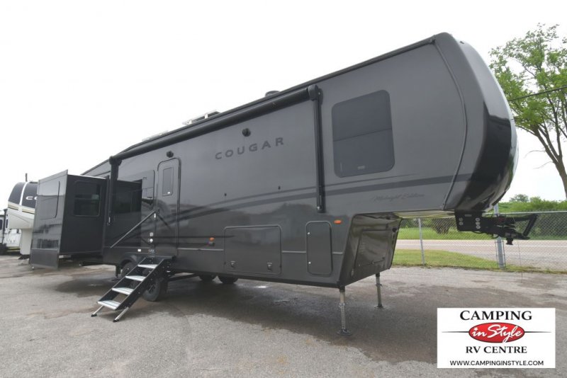 2025 KEYSTONE COUGAR PREMIUM 320RDS-MIDNIGHT EDITION-PHANTOM GREY