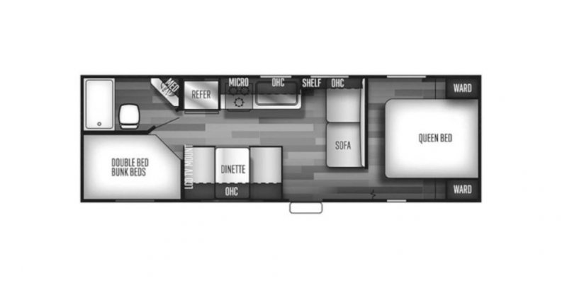 2019 CHEROKEE GREY WOLF 26DJSE