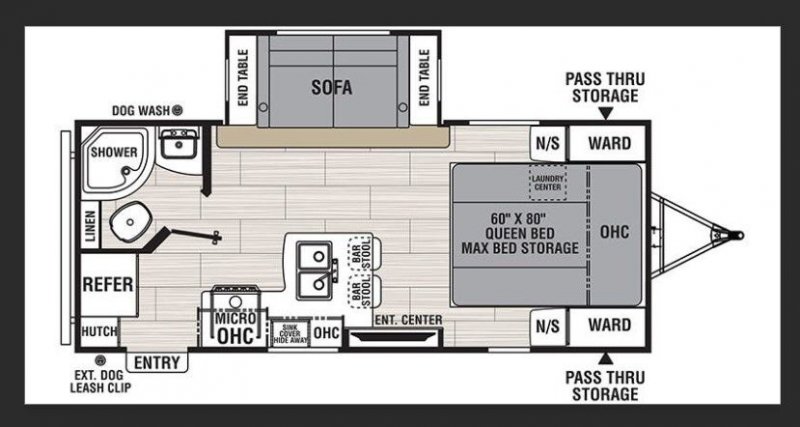 2021 COACHMEN NORTHERN SPIRIT ULTRA LITE 1943RB