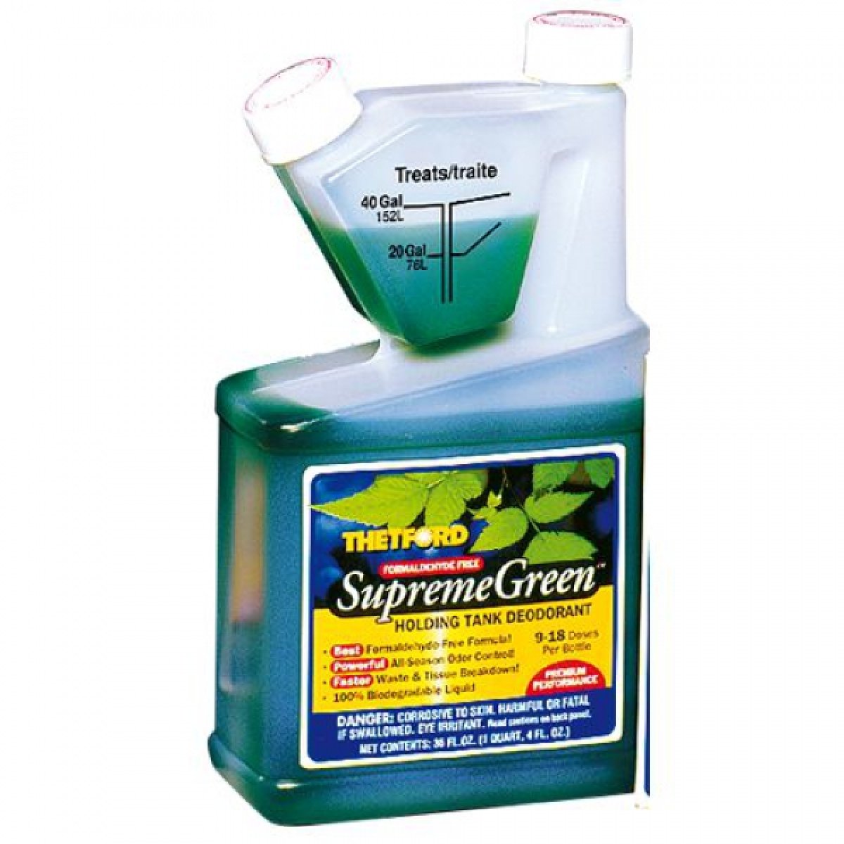 Supreme Green Toilet Chemical 32 ox Mobilife RV Centre