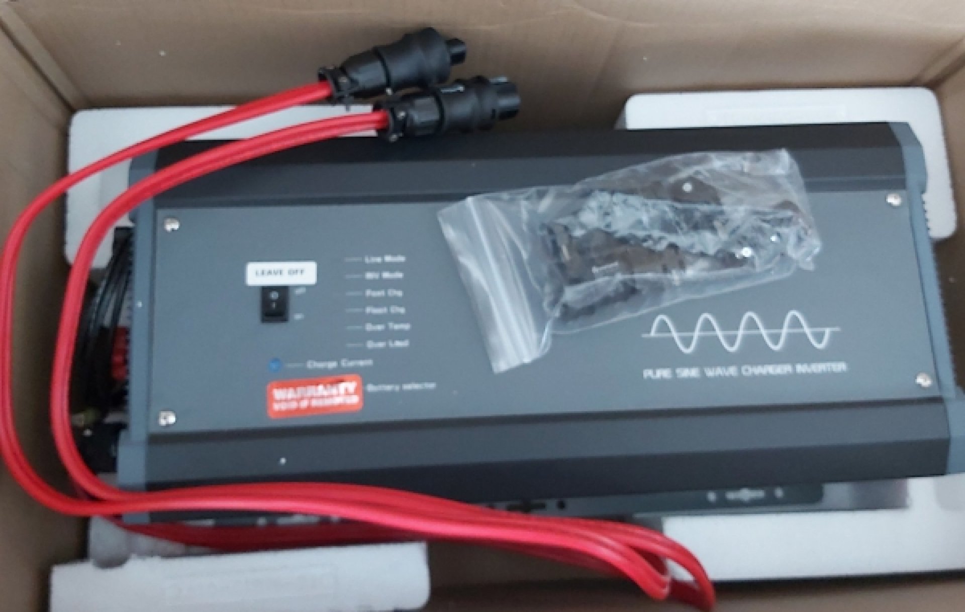 Roadtrek Inverter / Charger 3000 Watt HM 1256 Mobilife RV Centre