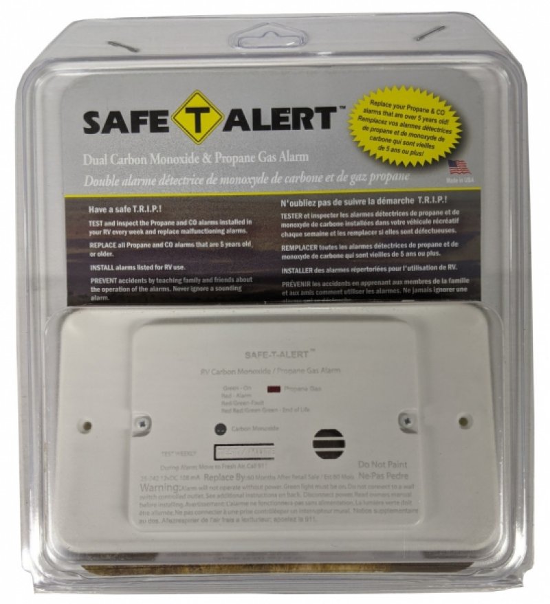 LP &amp; Carbon Detector-White 70-742-WT