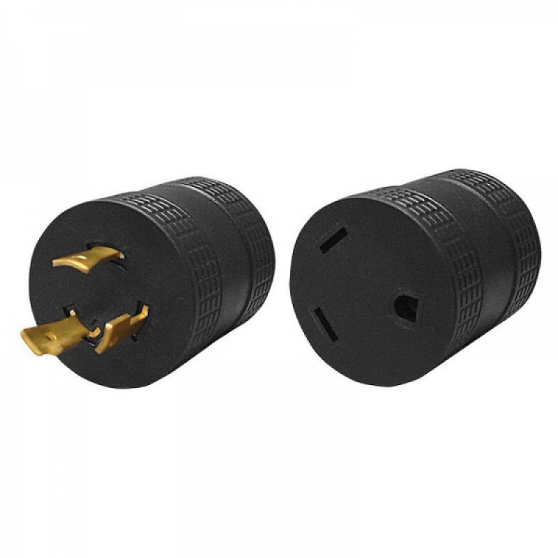 30 Amp 3 Prong Twist-Generator Adapter
