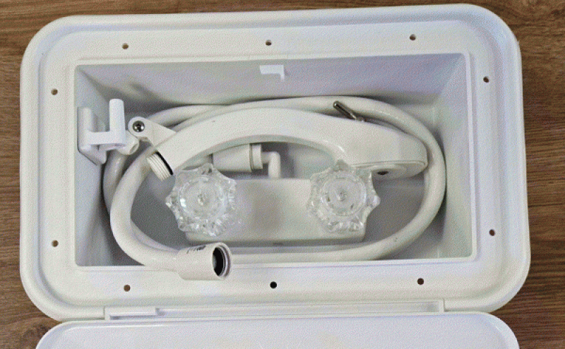 Roadtrek exterior shower box   HM 1463