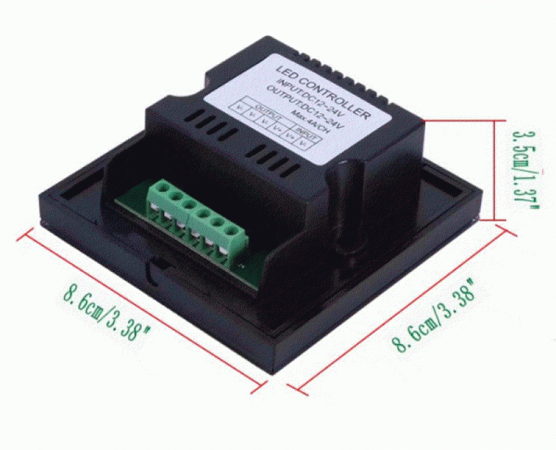 Roadtrek 12VDC Touch Dimmer switch HM 1666 2