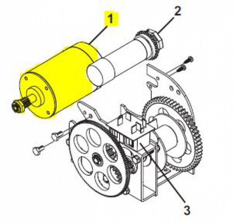 Powerwinch 1200lb Lift System Motor 2