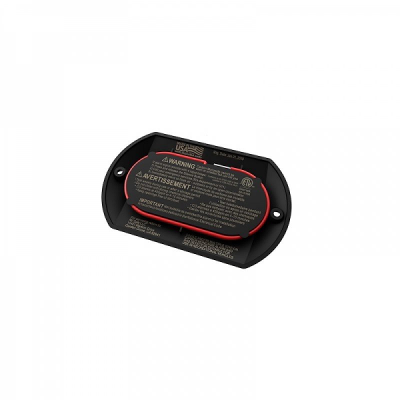 RV Safe LP/CO Detector Black w/2 bezel plates 2