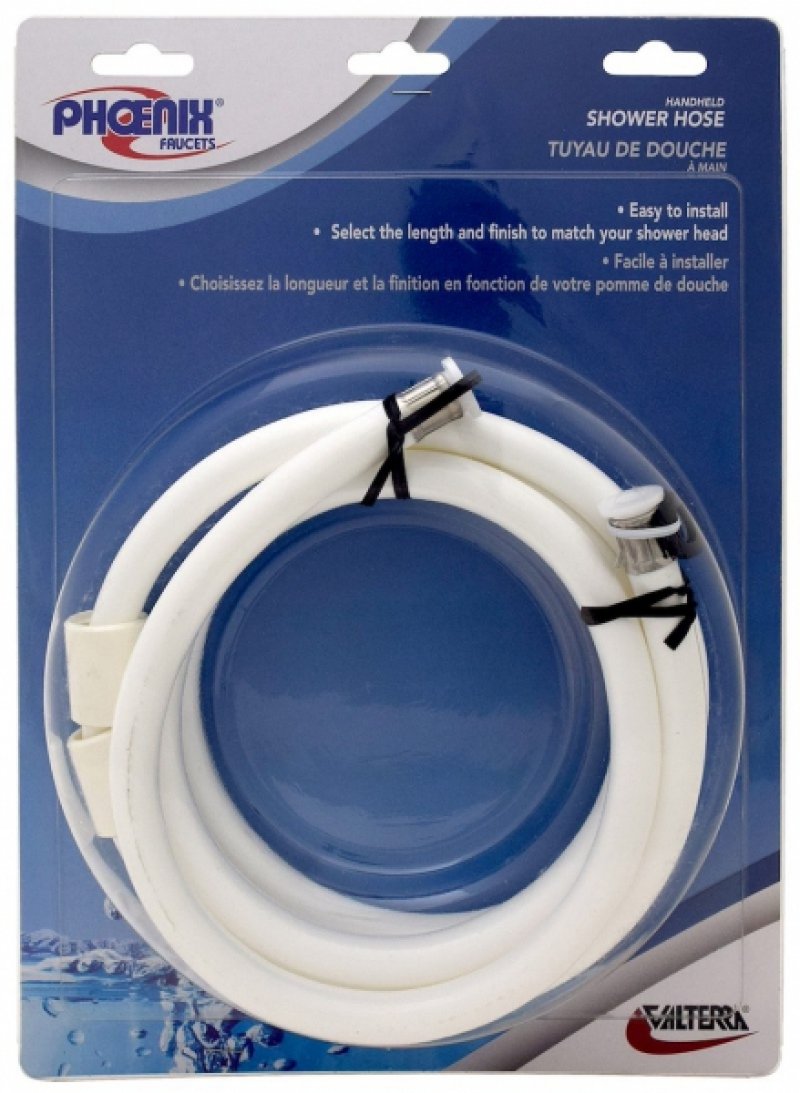72" Nylon White Sower Head Hose