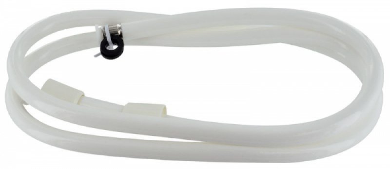 72" Nylon White Sower Head Hose 2