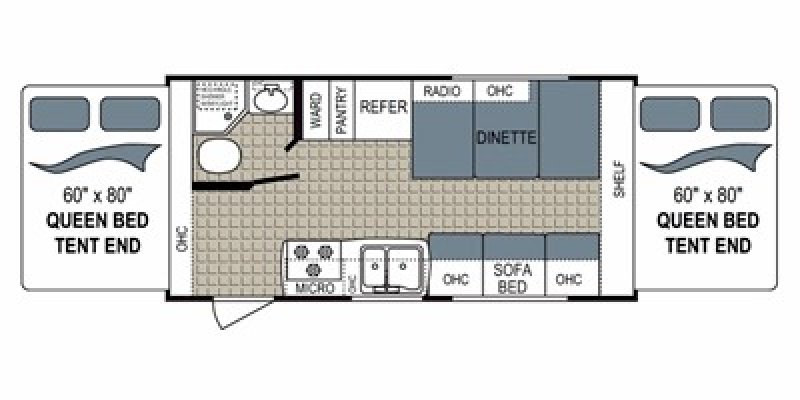 2012 DUTCHMEN KODIAK 181E Floorplan