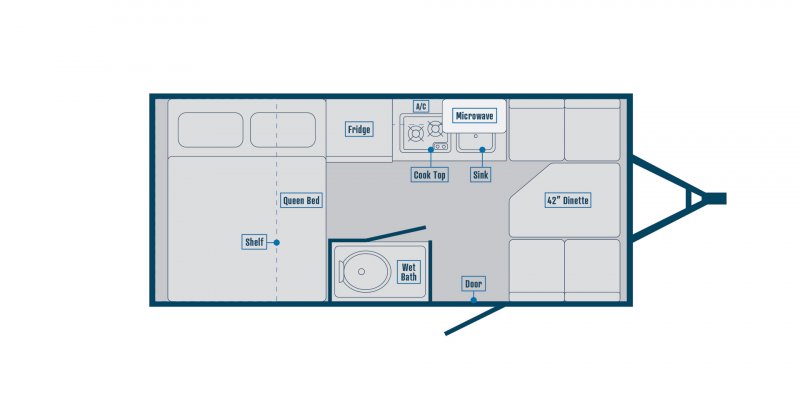 2022 OTHER BRAXTON CREEK 17FD Floorplan