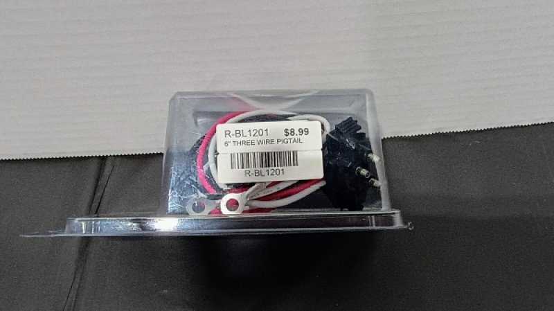 3 Wire Pigtail 6" long 2