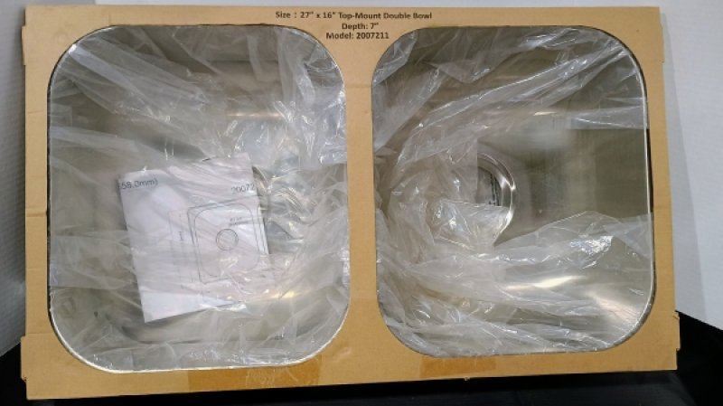 27X16 Stainless Steel Sink