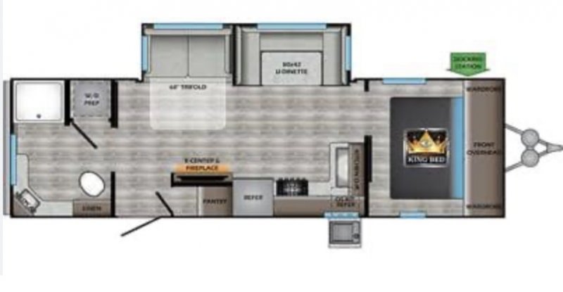 2022 CROSSROADS CRUISER AIRE 27RBS Floorplan
