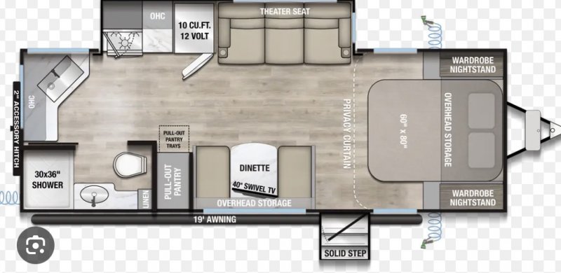 2025 ALLIANCE RV DELTA ML226 Floorplan