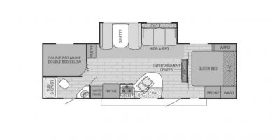 2015 WHITE HAWK 28DSBH