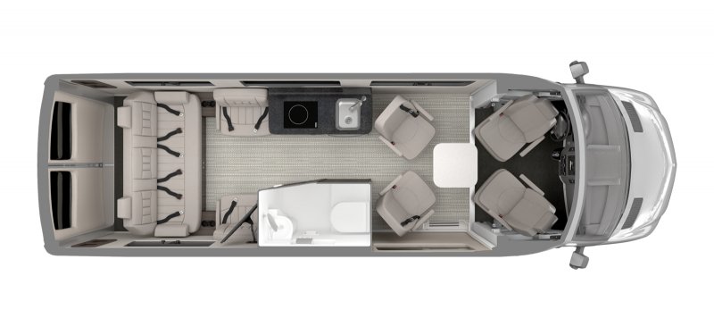 2027 AIRSTREAM INTERSTATE 24GL Floorplan