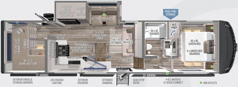2026 BRINKLEY MODEL Z 2810 Floorplan