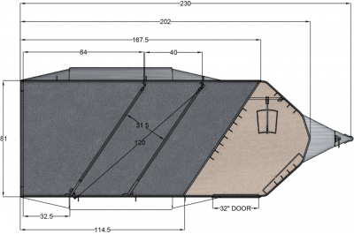 2026 TRAILS WEST ADVENTURE MX II BUMPER PULL 3H BP 3 HORSE