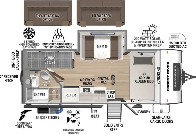 2026 SURVEYOR LEGEND 19BHLE