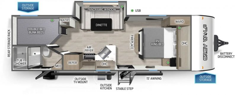 2026 CHEROKEE GREY WOLF BLACK LABEL 23DBHBL