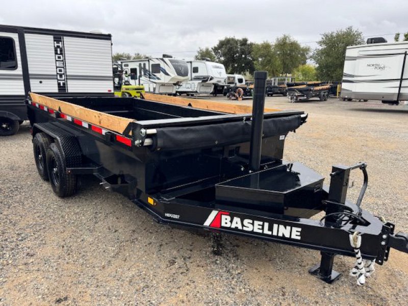 2026 BASELINE HDU207 HD TELESCOPIC DUMP TRAILER