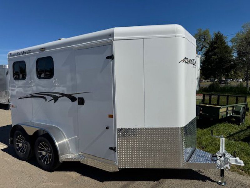 2026 TRAILS WEST ADVENTURE MX II 2 HORSE BUMPER PULL 2H BP 2 HORSE