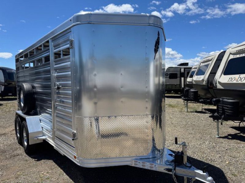 2025 FEATHERLITE 8107-6716 BP STOCK TRAILER
