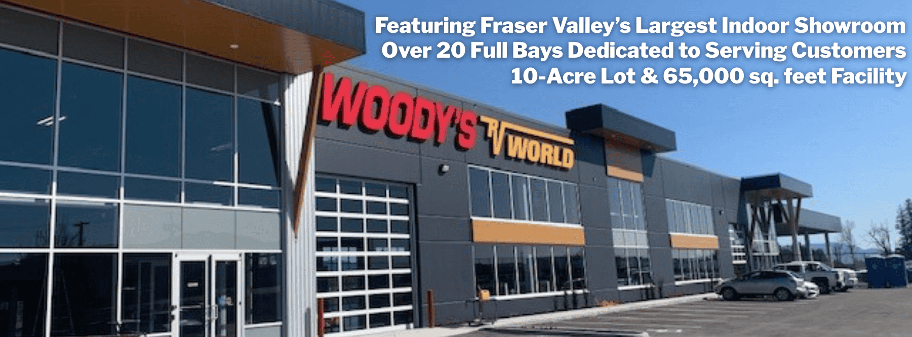 Woody's RV Abbotsford Front Entrance
