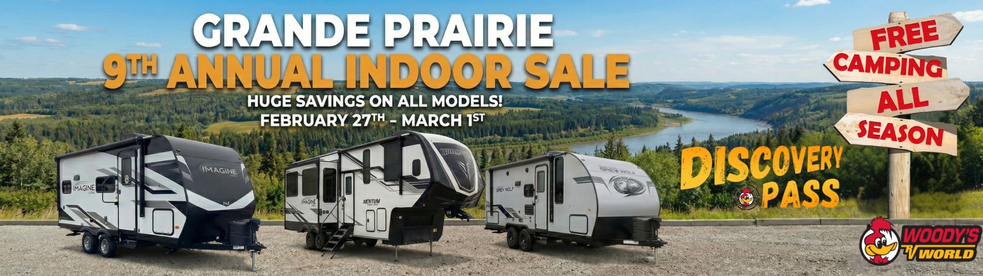 Grande Prairie 9th Annual Indoor RV Sale - Slide Image