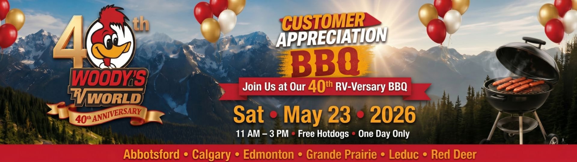 40th RV-Versary Customer Appreciation BBQ - Slide Image