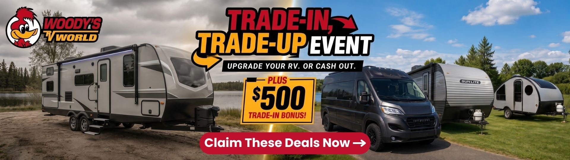 TRADE-IN, TRADE-UP EVENT - Slide Image