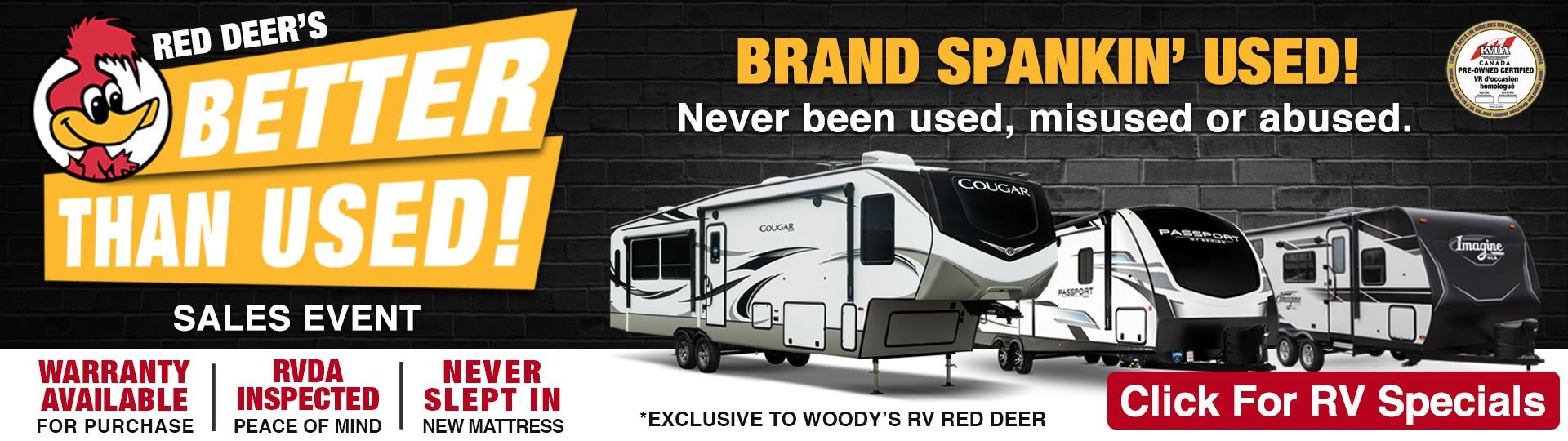 Western Canada's First Choice for RVs Woody's RV World Where Can I