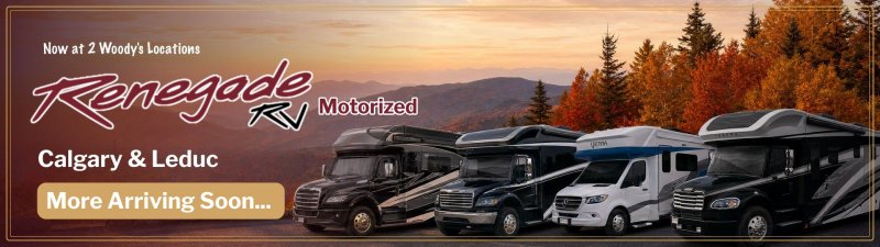 Renegade RV Motorized, Now at 2 Woody’s Locations Slide Image - Renegade RV Motorized, Now at 2 Woody’s Locations