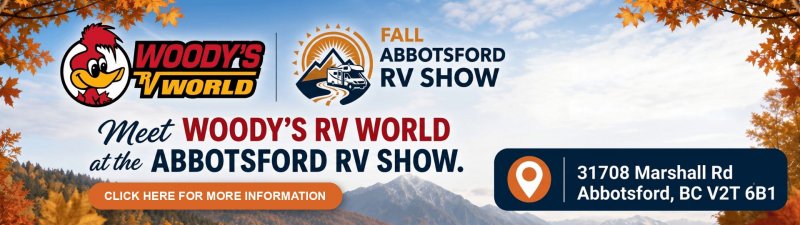 Meet Woody’s RV World at the Abbotsford RV Show Slide Image - Meet Woody’s RV World at the Abbotsford RV Show