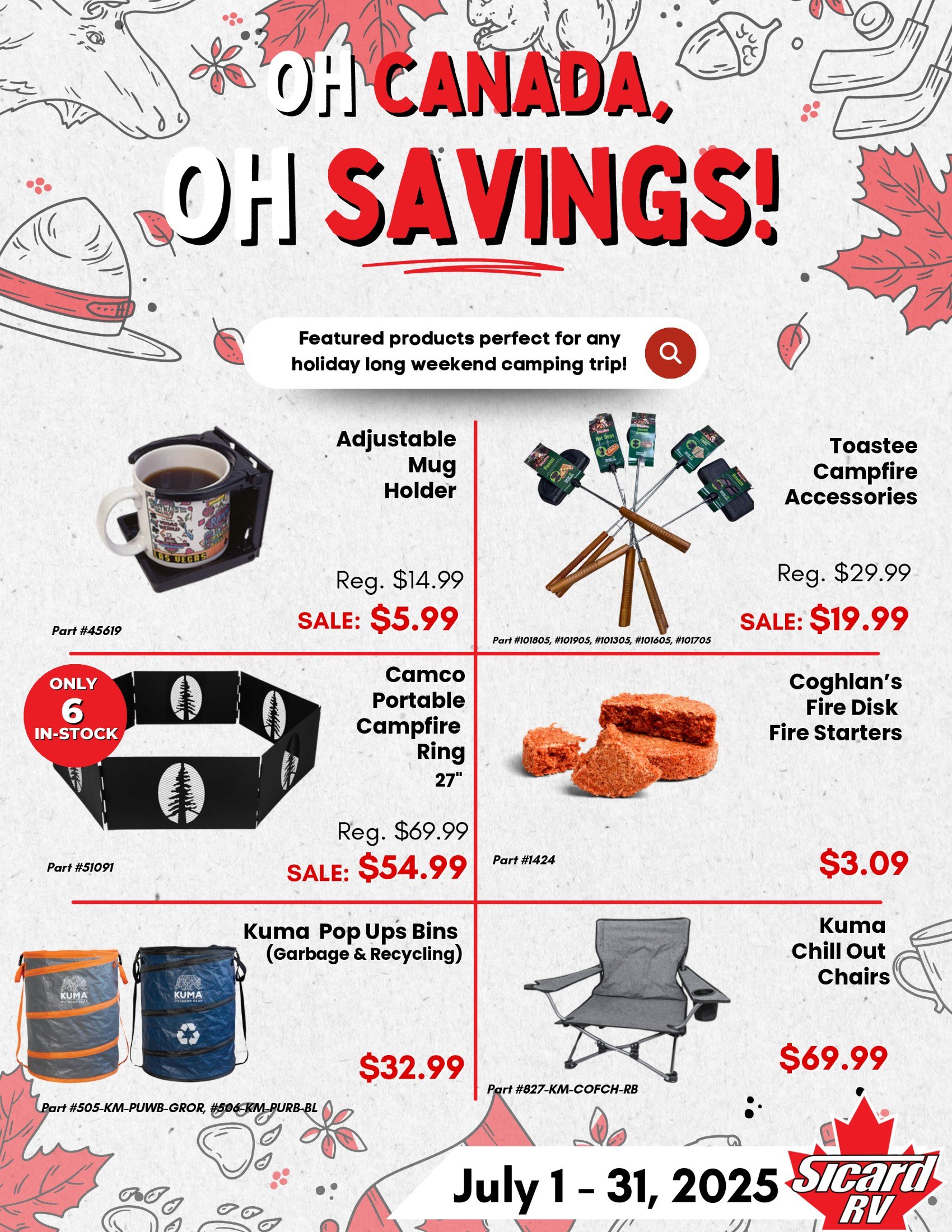 Canada Day Savings