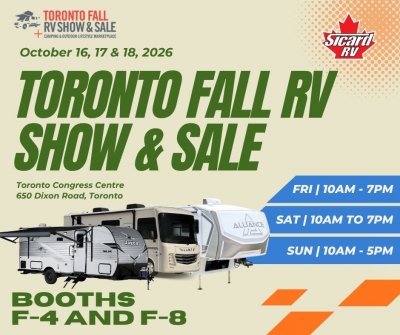 Post thumbnail for 2026 Toronto Fall RV Show & Sale - One Week Away!