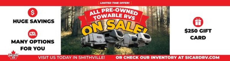 Slide Image - All Pre-owned Towable RVs On Sale!