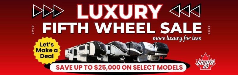 Slide Image - Luxury Fifth Wheel Sale!