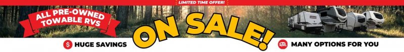 Slide Image - All Pre-owned Towable RVs On Sale!