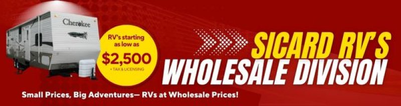 Slide Image - Introducing Sicard RV's Wholesale Division!